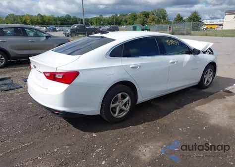 2017 Chevrolet Malibu Ls from USA, damaged, VIN 1G1ZB5ST9HF186273